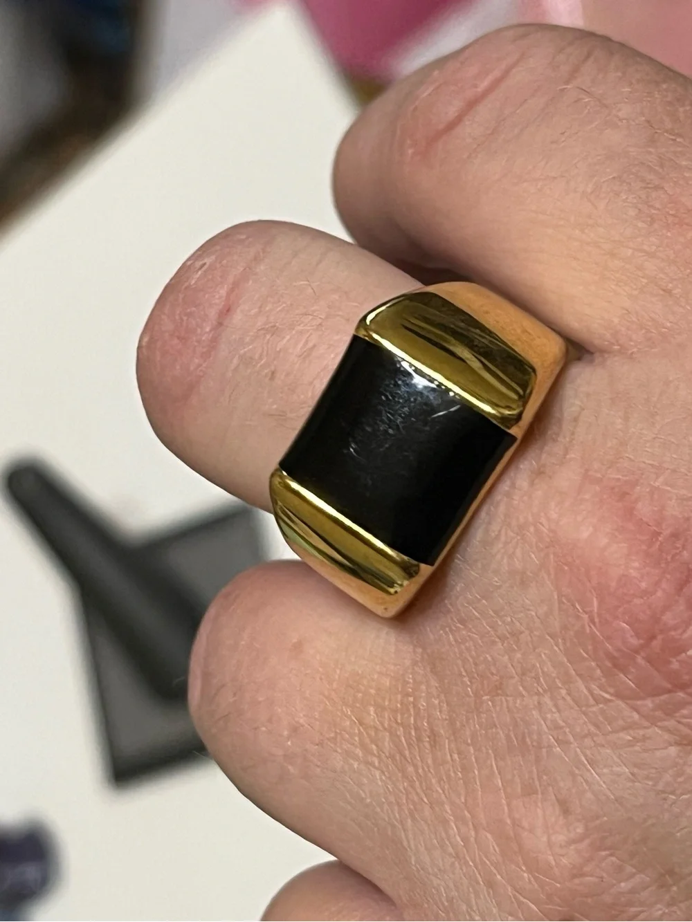 Stainless Steel Mens Ring